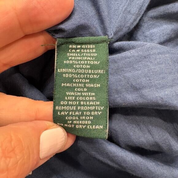 Lauren by Ralph Lauren 1X Tiered Skirt Patchwork Floral Boho Cottage Prairie - Picture 6 of 9